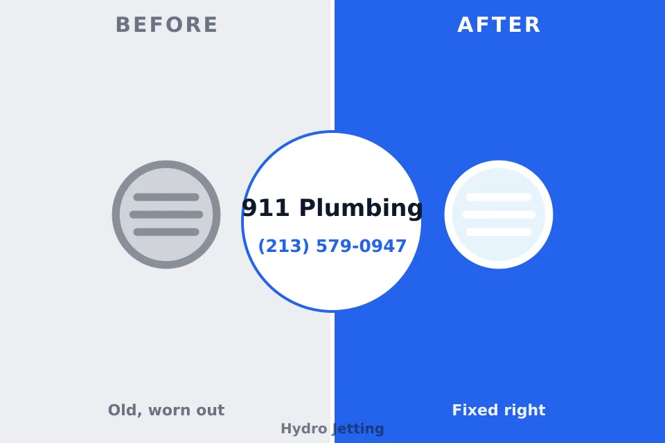 Before and after: plumbing company Uintah, UT